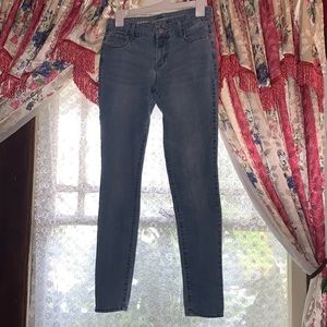 Old Navy Mid Rise Super Skinny Jeans